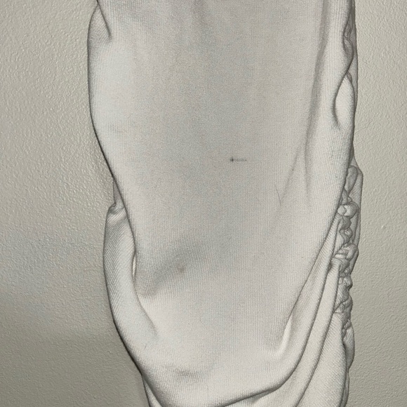 Lioness White Sleeveless Ruched Side Mini Dress - Picture 4 of 7